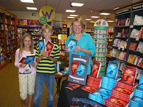 Book signing by Jane Prowse in Waterstones Poole, Dorset